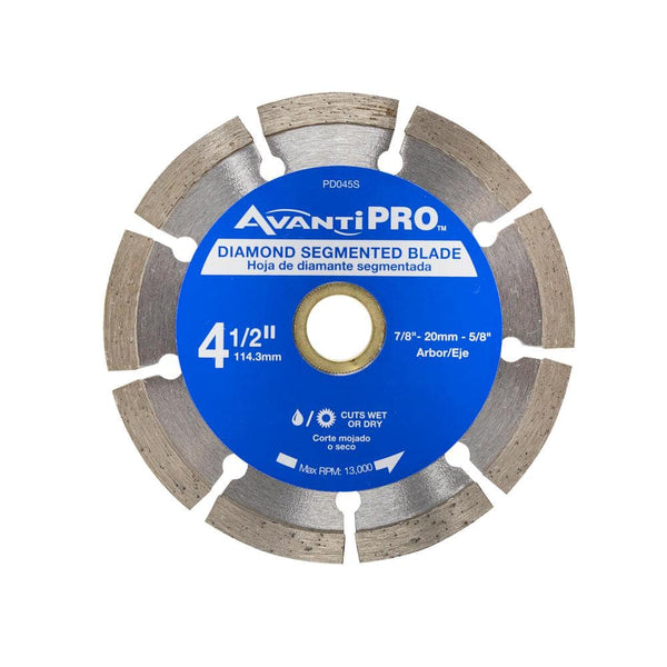 Avanti Pro 4.5 in. Segmented Diamond Blade for Masonry