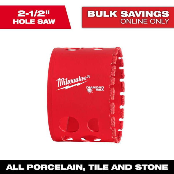 49-56-5660 "MKE DIAMOND MAX 2-1/2"" HOLE SAW"