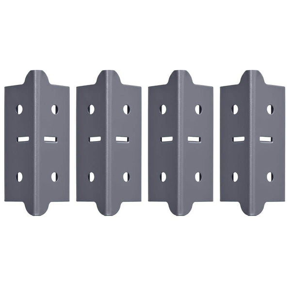 Muscle Rack 4-Pack Steel Post Coupling Outer in Grey