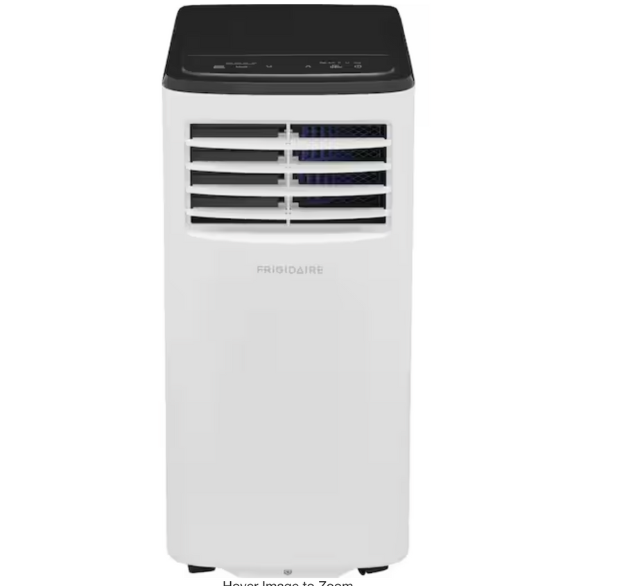 Frigidaire 5,500 (DOE) BTU Portable Air Conditioner Cools 150 sq. ft. in White