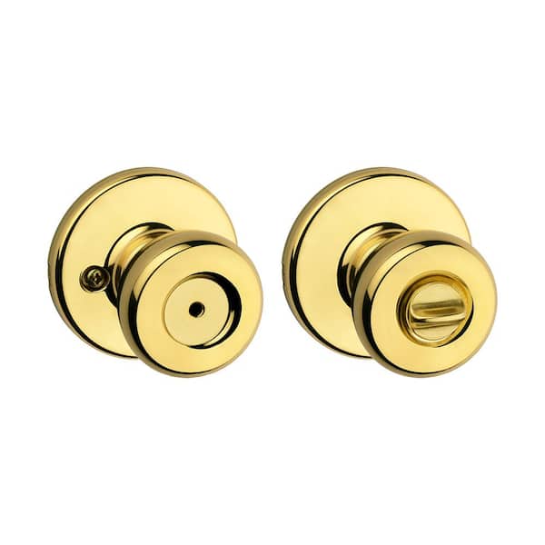 Kwikset Tylo Polished Brass Hall/Closet Passage Door Knob
