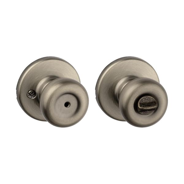 Kwikset Tylo Antique Brass Privacy Bed/Bath Door Knob