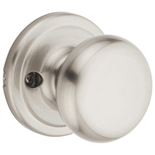Kwikset Signature Series Juno Half-Dummy Door Knob, Satin Nickel