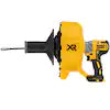 20V MAX Cordless Brushless Drain Snake and 5/16 in. x 25 ft. Black Oxide Drain Cable with Bulb Head