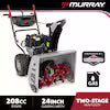 24 in. 208cc Self-Propelled 2-Stage Gas Snow Blower with Electric Start