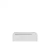 60 in. x 30 in. Soaking Bathtub with Left Drain in White