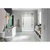 STORE+ 34 in. x 72.6 in. 2-Piece Direct-to-Stud Alcove Shower End Wall Set in White