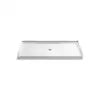 Guard+ 60 x 34 Alcove Shower Pan Base with Center Drain in White