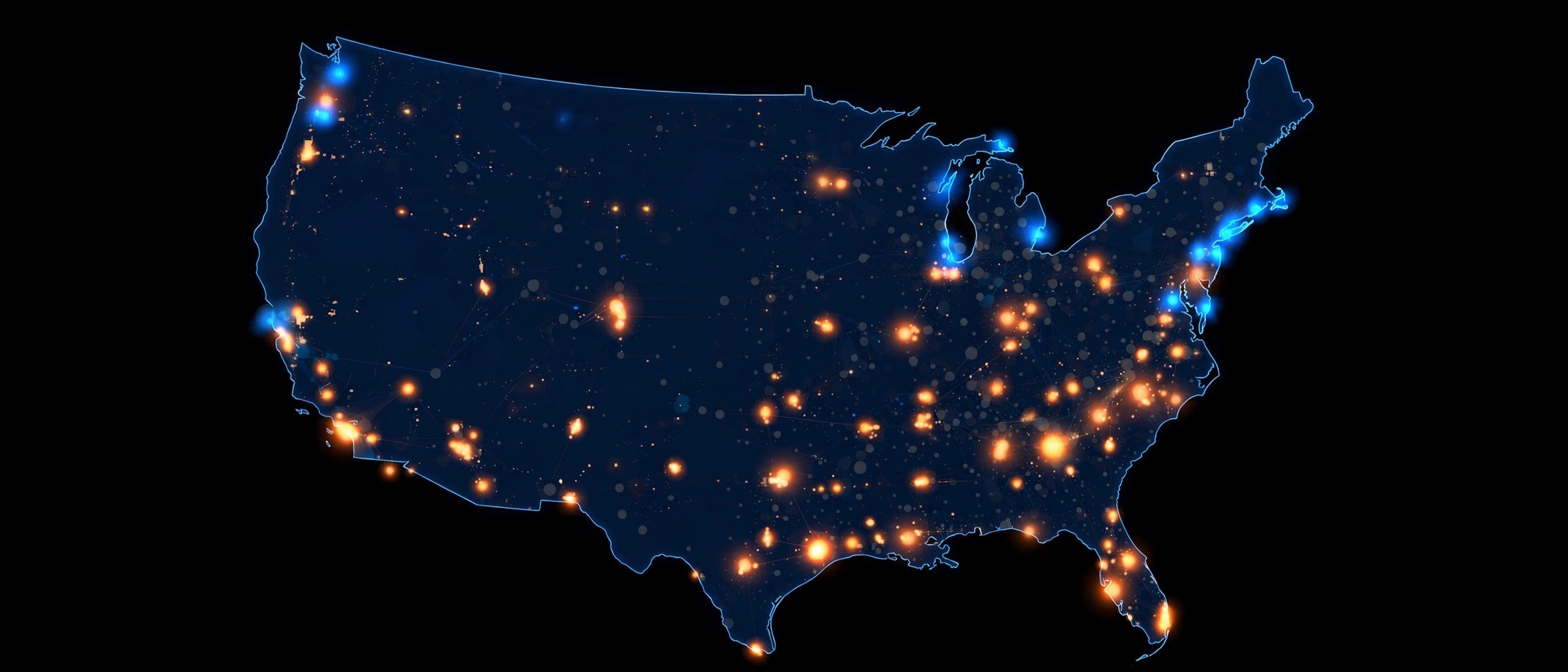 US expansion map